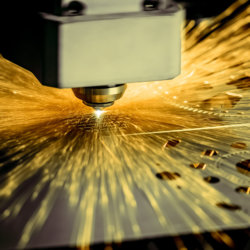 MG Marketing- Photos of AMS laser cutting